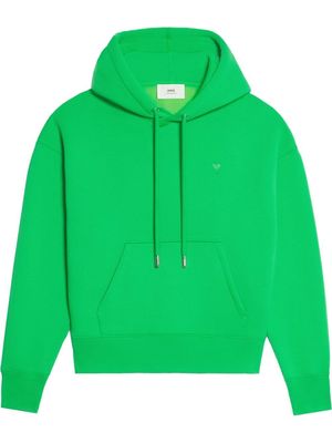 AMI Paris hoodie à logo Ami de Coeur - Vert