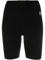 Sporty & Rich legging à patch logo - Noir