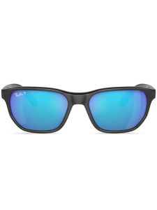 Ray-Ban lunettes de soleil à monture carrée - Gris