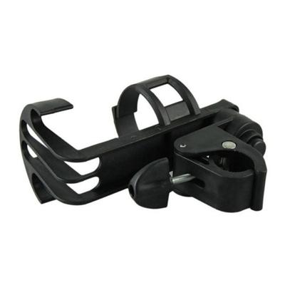 2 stuks draaibaar afsluitbare fiets fles kooi baby wandelwagen fles houder fiets water fles houder (zwart)