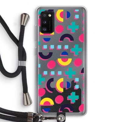 8-bit N°2: Samsung Galaxy A41 Transparant Hoesje met koord