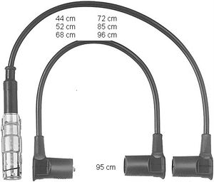 Bougiekabelset ZEF558