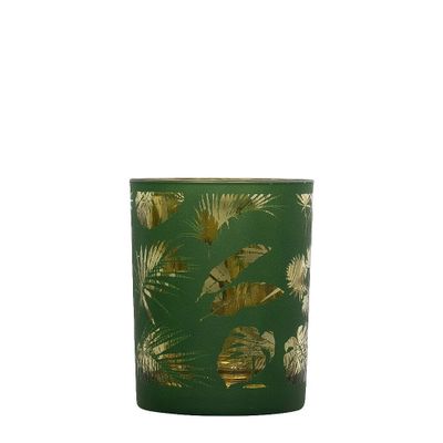 Waxinelichthouder Veren Groen (8 x 7 cm) Waxinelichthouder Veren Groen (8 x 7 cm)