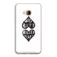 Big butt bigger heart: HTC U Play Transparant Hoesje