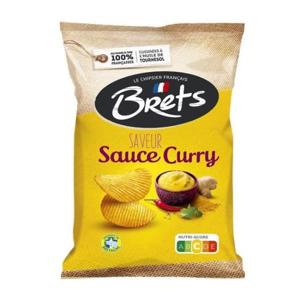 Brets Brets - Sauce Curry Chips 125 Gram