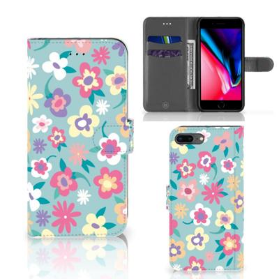 Apple iPhone 7 Plus | 8 Plus Hoesje Flower Power Apple iPhone 7 Plus | 8 Plus Hoesje Flower Power