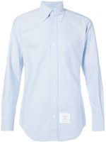 Thom Browne chemise classique à logo - Bleu