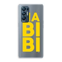 Habibi Majorelle : Oppo Find X3 Neo Transparant Hoesje