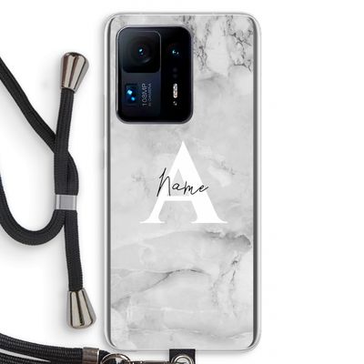 Ivory Marble: Xiaomi Mi Mix 4 Transparant Hoesje met koord