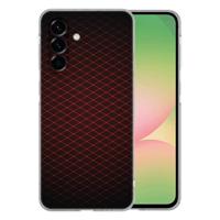 TPU Hoesje Samsung Galaxy A56 - Geruit Rood Backcover TPU Hoesje Samsung Galaxy A56 - Geruit Rood Backcover
