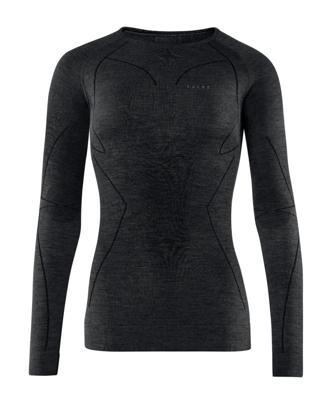Falke Wool-Tech Longsleeve Thermoshirt Dames Black XL