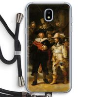 De Nachtwacht: Samsung Galaxy J5 (2017) Transparant Hoesje met koord