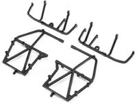 Losi - Side Cage and Lower Bar Black: LMT (LOS241040)