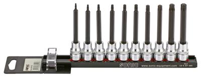 Bitdopset 3/8", TX lang 10-dlg.op rail 201012