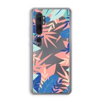 Tropisch: Xiaomi Mi Note 10 Pro Transparant Hoesje