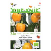 5 stuks Organic Paprika Gele California Wonder (Skal 14725) Tuinplus