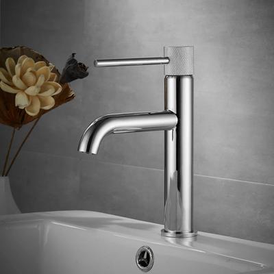 Zwarte Wastafelkraan | Messing | Enkele Handgreep - Modern & Elegant