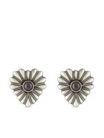 Gucci boucles d'oreilles Interlocking en argent sterling