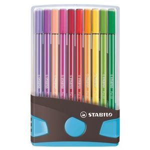 Stabilo 68 Colorparade blauw 20 stuks