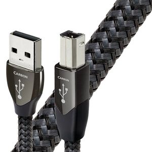 AudioQuest 1.5m Carbon USB A-B USB-kabel 1,5 m USB 2.0 USB B Zwart