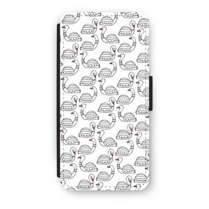 Zwanen: iPhone 7 Flip Hoesje