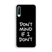 Don't Mind: Huawei P Smart Pro Transparant Hoesje