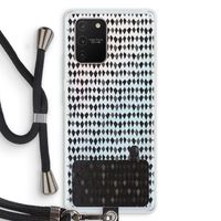 Crazy shapes: Samsung Galaxy S10 Lite Transparant Hoesje met koord