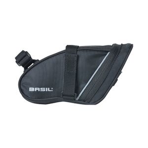 Basil Zadeltas Sport Design M, waterafstotend, zwart, 1L