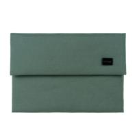 POFOKO e200 serie polyester waterdichte laptop sleeve tas voor 13 inch laptops (groen)