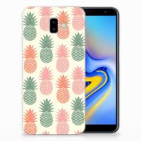 Samsung Galaxy J6 Plus (2018) | Siliconen Case | Ananas