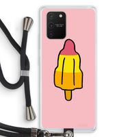 Raketijsje: Samsung Galaxy S10 Lite Transparant Hoesje met koord