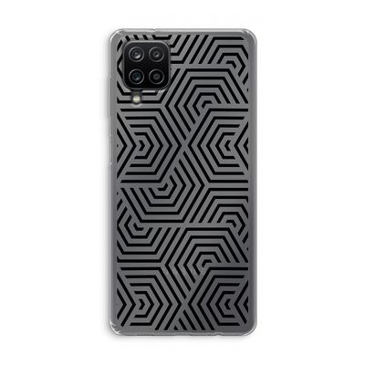 Magic pattern: Samsung Galaxy A12 Transparant Hoesje