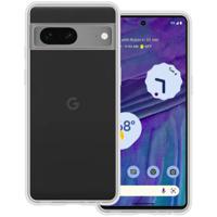 Basey Google Pixel 7 Hoesje Siliconen Hoes Case Cover -Transparant