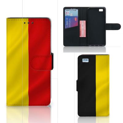 Huawei Ascend P8 Lite | Bookstyle Case | Belgische Vlag