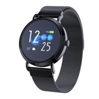 CV08C 1 0 inch TFT kleur scherm stalen horlogebandje Slimme armband ondersteuning oproep herinnering/hartslagmeting/bloeddruk bewaking/slaapbewaking/