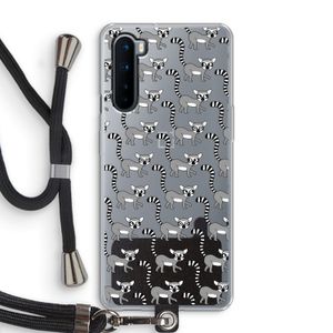Makis: OnePlus Nord Transparant Hoesje met koord