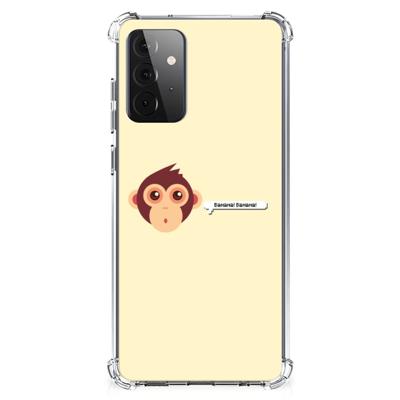 Samsung Galaxy A72 4G/5G Stevig | Bumper Hoesje | Monkey Samsung Galaxy A72 4G/5G Stevig | Bumper Hoesje | Monkey