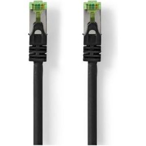 CAT7-Kabel | PiMF | RJ45 Male | RJ45 Male | 10.0 m | Rond | LSZH | Zwart | Polybag