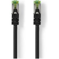 CAT7-Kabel | PiMF | RJ45 Male | RJ45 Male | 10.0 m | Rond | LSZH | Zwart | Polybag - thumbnail