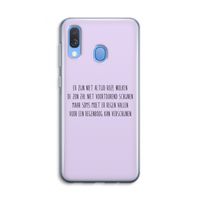 Regenboog: Samsung Galaxy A40 Transparant Hoesje