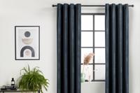 Lifa Living - Fluwelen Gordijnen - 150 x 250 cm - Donker Grijs - Verduisterend