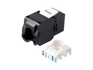 Equip 769226 kabeladapter/verloopstukje RJ-45 LSA Zwart