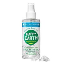 Happy Earth Natuurlijke Just Add Water Deo Spray Unscented - thumbnail