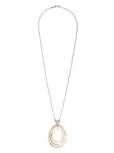 Brumani collier Maitan en or 18ct à diamants - Rose