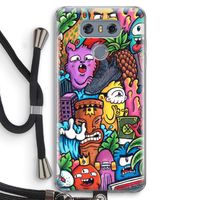 Vexx Mixtape: LG G6 Transparant Hoesje met koord