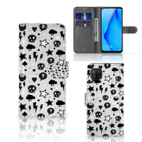 Telefoonhoesje met Naam Huawei P40 Lite Silver Punk - thumbnail