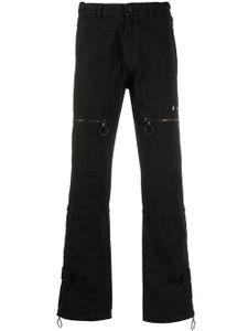 Off-White jean droit à poches multiples - Noir