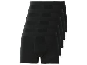 LIVERGY 5 heren boxers (XXL, Zwart)