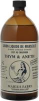 Marius Fabre Nature Marseille zeep tijm dille navul 1 Liter