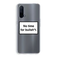 No time: OnePlus Nord CE 5G Transparant Hoesje